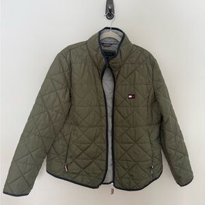 Tommy Hilfiger Women XL |  Olive Quilted Puffer Jacket